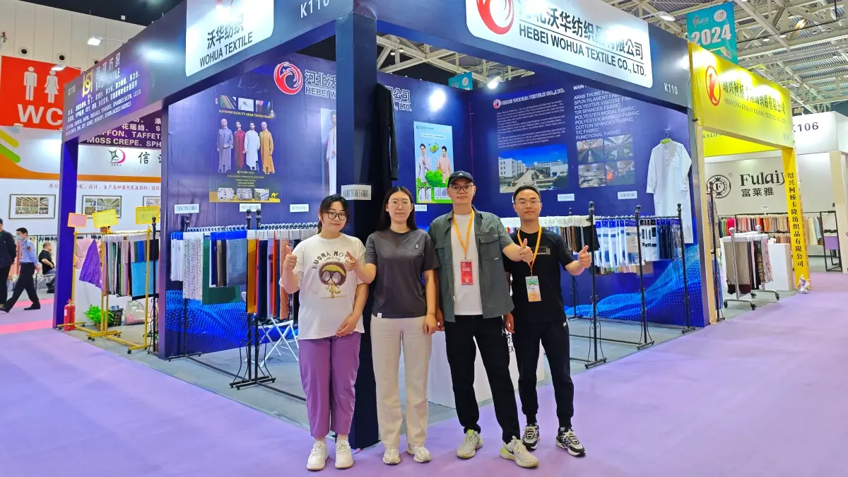 Wohua Textile Attends Exhibition